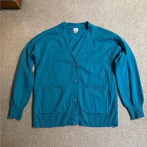 Bright Teal Women's Cardigan